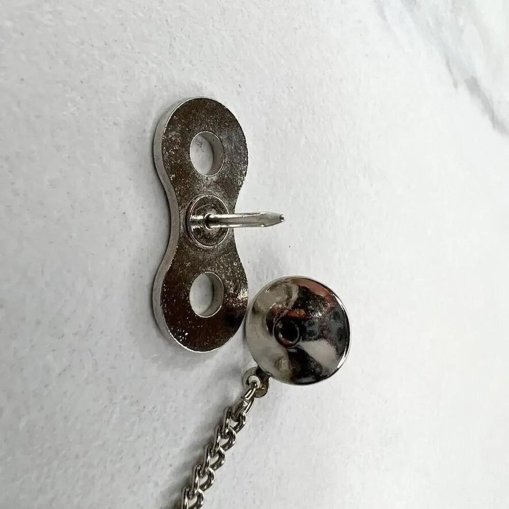 Vintage Morse 40 Chain Lapel Tie Tack Pin